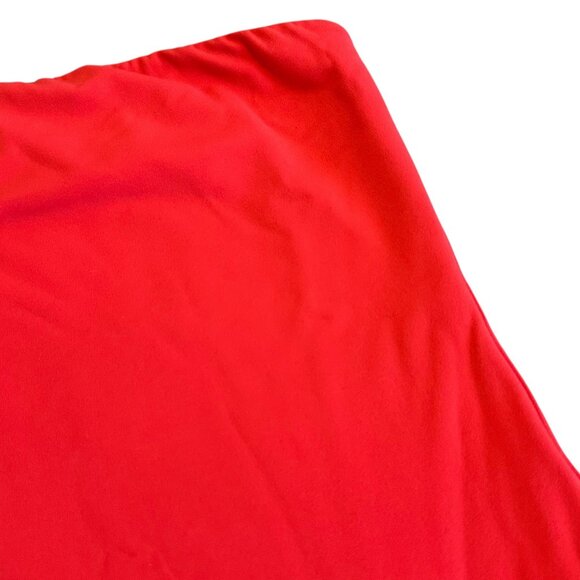 Inlyric Bright Red Strapless Bodysuit Stretch Comfort Layering Size Medium Women - Picture 2 of 10